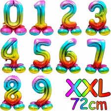 XXL REGENBOGEN FOLIENBALLON -