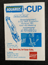 1989 HT Berlin - Hertha BSC, BSG EAB 47 Lichtenberg, Einheit Pankow, TeBe, ...