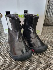 Leder Schuhe Halbschuhe Schwarz Gr.23 Vertbaudet lackleder