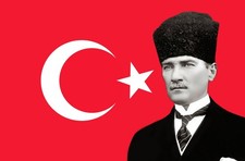 Atatürk Fahne Flagge Türkei