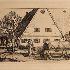 Rudolf Schiestl Wirtshaus