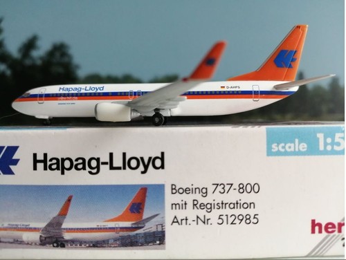 Herpa wings 500 flugzeug - 1:500,