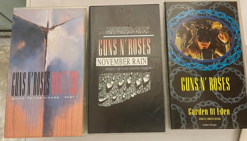 Guns roses rare - guns, video