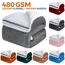 Hochwertige Wohndecken Kuscheldecken, extra Dicke warm Sofadecke/Couchdecke