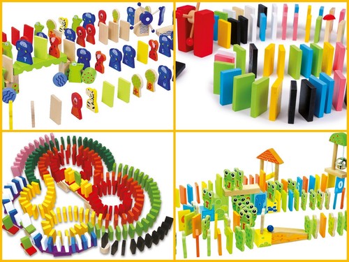 Domino rallye spiel spielzeug - domino,