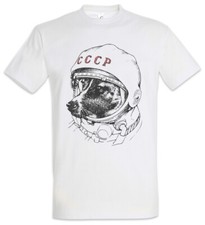 Space Dog Laika Herren T-Shirt
