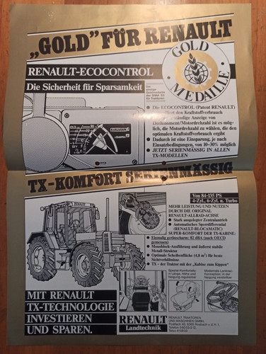 Prospekt renault zeitung - renault,