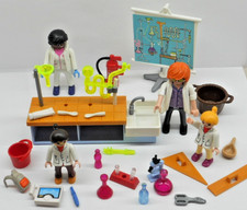 Chemie Unterricht + Schule ++ Klassenzimmer Zubehör + Figur Figuren + Playmobil