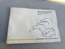Opel Serviceheft Vectra Art.-Nr. 09929664, gebraucht/alt