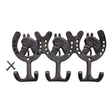 Garderobe Hakenleiste Hufeisen