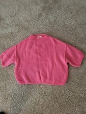 Pulli Pullunder pink m. Mohair u. Schurwolle Gr. 36 / 38