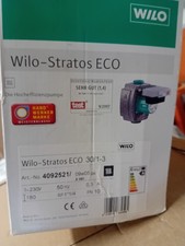 WILO STRATOS ECO 30/1-3 180mm Art.-Nr. 4092521 Umwälzpumpe Heizungspumpe Neu OVP
