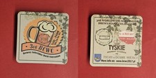 Tyskie Worldwide 3rd BCWC Tychy-Poland 2017 Brauerei Bierdeckel Bier