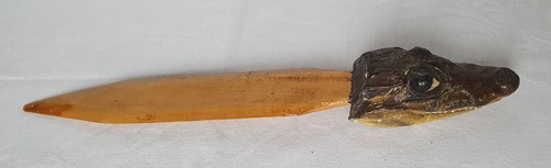 Brieföffner aus holz mit - aus,