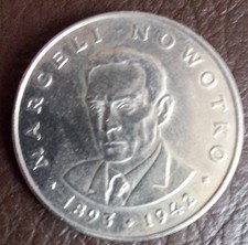 Polen 20 Zl. 1976.  M.Nowotko