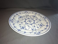 Kronester Speiseteller Porzellan  Indisch Blau Strohblume d-24 cm