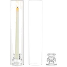 Glaszylinder Windlicht