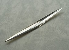 *RAR* Tapio Wirkkala Kultakeskus Oy Exklusiver Brieföffner 830er Silber um 1987