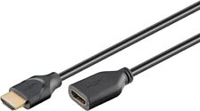 1,5m HDMI Verlängerung Kabel Ethernet Verlängerungskabel Full HD 3D 4K UHD 2160p