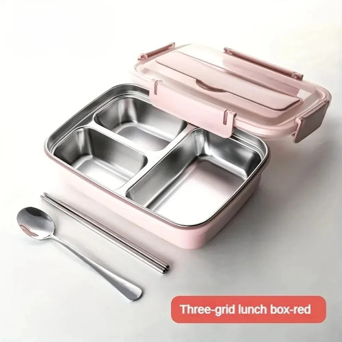 Lunchbox edelstahl isoliert - edelstahl,