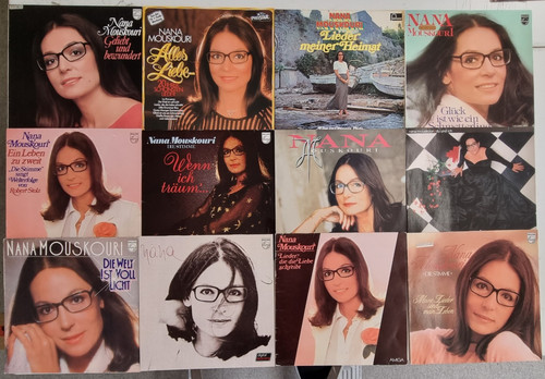 12x nana mouskouri lp - nana,
