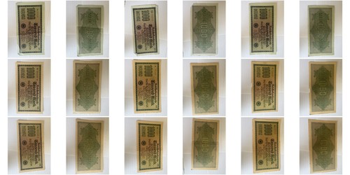 1000 mark 1922 reichsbanknote - 1000,