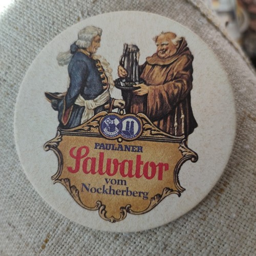 Alter bierdeckel salvator - bierdeckel,