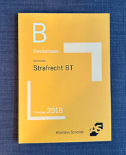 Alpmann Schmidt-Skript Strafrecht BT, 5. Auflage (2018)