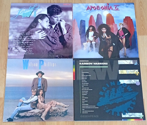 Pop soul rock vinyl - 80's/pop/soul/rock,