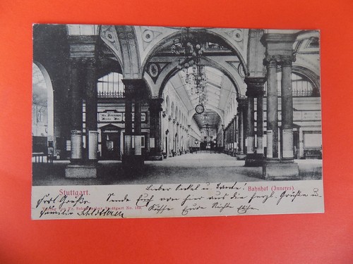 Alte postkarte stuttgart - postkarte,