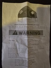 Trampolin Zelt für ein 3 Meter Trampolin