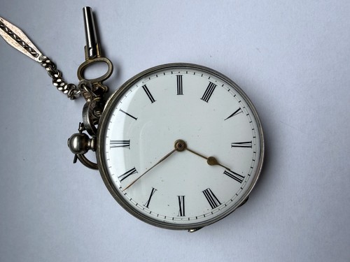 Antike taschenuhr zylinderwerk - antike,
