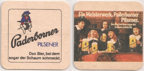 Paderborner pilsener alter - -,