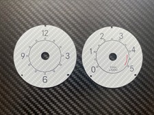 Tachoscheiben passend für SMART 450 Diesel CARBON Zifferblatt Uhr Drehzahlmesser