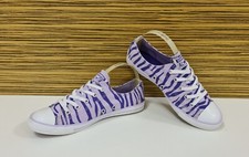 Converse Sample All Star Chucks Sneaker Schuhe Lila gestreift Gr. US 7 = 38 NEU