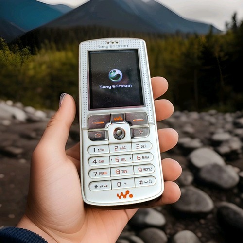 Sony ericsson w800i - sony, weiß
