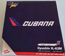 Gemini Jets 1:400 Cubana Ilyushin IL-62 M , CU-T1284 Modellflugzeug Diecast