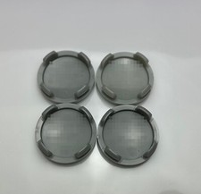 4x 54mm für Ford Abdeckung Radkappe Nabenkappe Nabendeckel Kappen Black