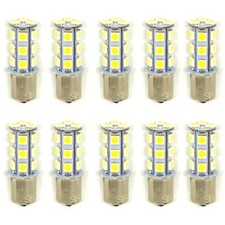 10x Weiße 1156 BA15S 18-SMD