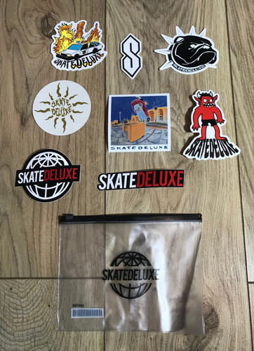 Skatedeluxe sticker aufkleber - skatedeluxe, sticker/aufkleber