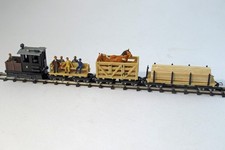 Sehr gut  -  Egger Bahn Spur H0e Zugset mit Diesel - Lok