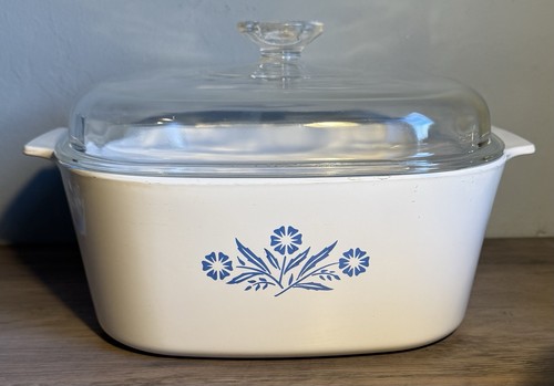 Vintage corning ware - corning, blaue
