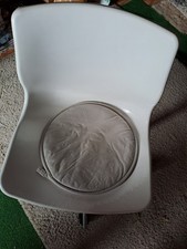 Kunststoff Drehstuhl Kinder IKEA Kinderstuhl mit Kissen