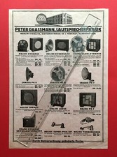 altes Prospekt Blatt Peter