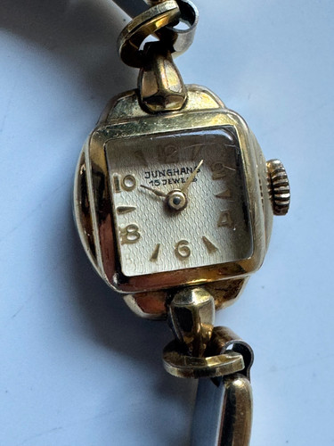 Art deco junghans damenuhr - art,