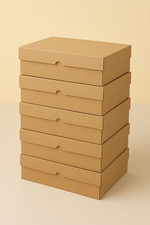 5x Aufbewahrungsbox aus Karton