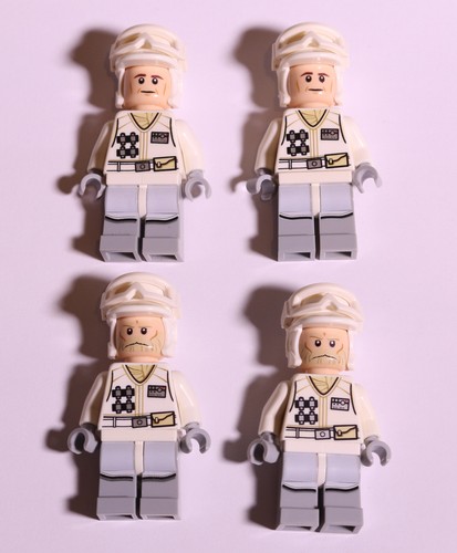 Lego hoth rebel trooper - 4x,