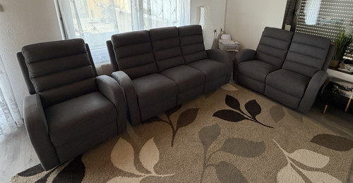 Sofa set 2 - &, grau
