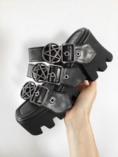 Pentagramm Sandalen Killstar