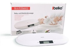 Baby Waage Digital 20kg Säuglinge Neugeborene Kinderwaage Tierwaage Stillwaage